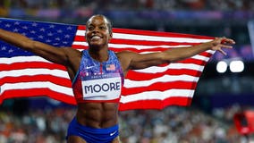 Grand Prairie native Jasmine Moore becomes first US woman to medal in triple jump