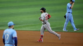 Abreu homers twice, Duran hits tiebreaking shot as Red Sox beat Rangers 7-2