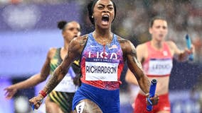 Olympics: Sha'Carri Richardson, US women win gold in 4x100-meter relay