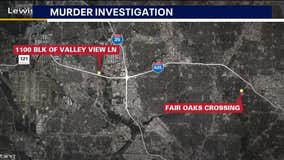 Police search for suspects after man found dead in Farmers Branch, abducted teens found in Lewisville