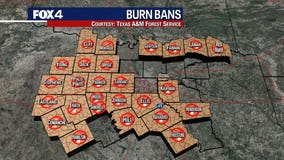 Tarrant County issues burn ban as hot, dry summer weather continues