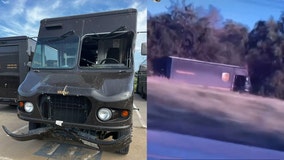 North Texas UPS driver crashes after passing out from heat, union says