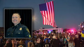 Fort Worth holds candlelight vigil for fallen Police Sergeant Billy Randolph