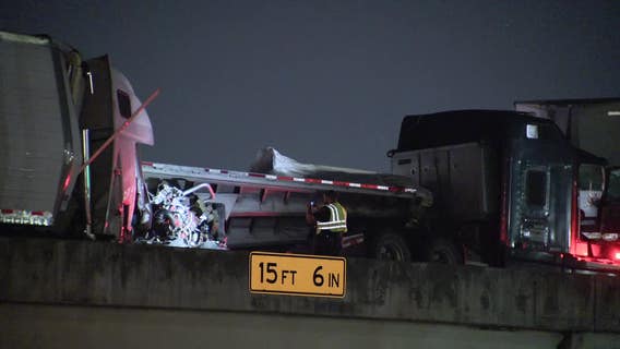Truck driver killed in Arlington chain-reaction crash