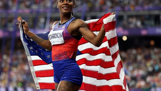 Sha'Carri Richardson wins silver in women's 100m