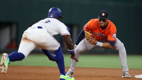Alvarez hits 117 mph homer, Astros beat Rangers 6-4 to take season series again