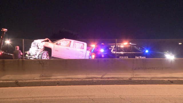 Fort Worth police cruiser hit by accused drunk driver near where sergeant was killed