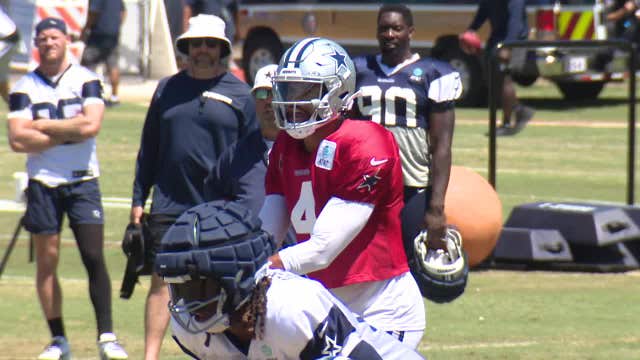 Dallas Cowboys turn focus to QB Dak Prescott as contract talks continue