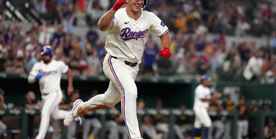 Wyatt Langford's single with 2 out in 9th inning lifts Rangers past Pirates 1-0