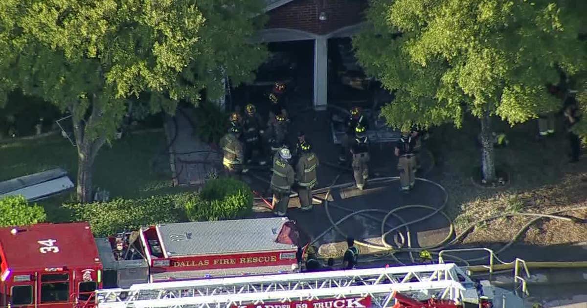 Dallas house fire leaves man dead, woman in critical condition | FOX 4 ...