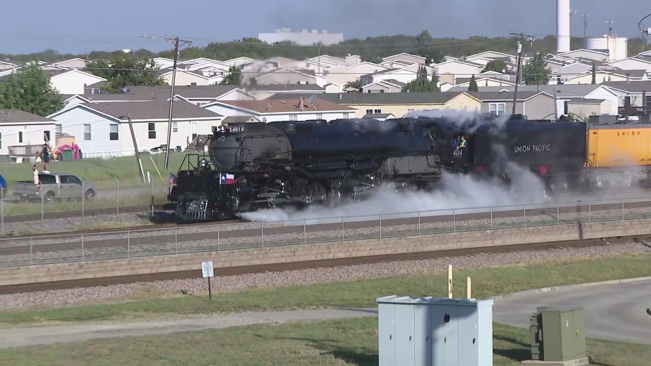 Big Boy, the world’s largest steam locomotive, making stop in Fort Worth this weekend