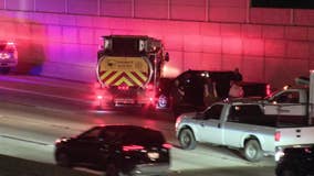 WATCH: Fort Worth fire truck hit by driver