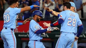 Marcus Semien’s RBI single gives the Rangers a 6-5 walk-off win over the Mariners