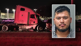 18-wheeler driver accused of killing woman in suspected DWI crash in Fort Worth