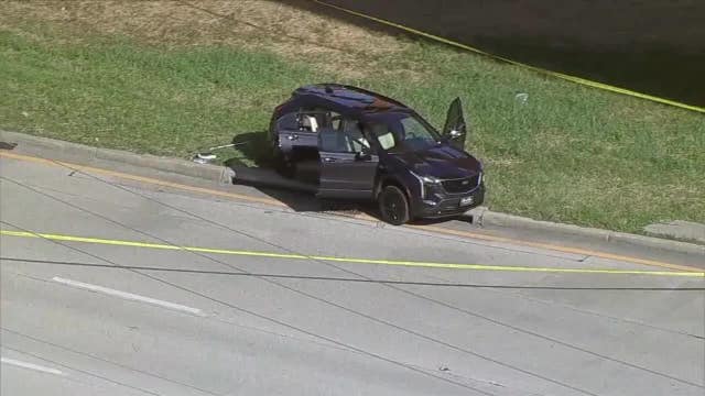 Woman dies after being shot by murder suspect during Richardson police chase