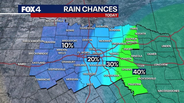 Dallas weather: Moisture from Hurricane Francine could bring rain to North Texas