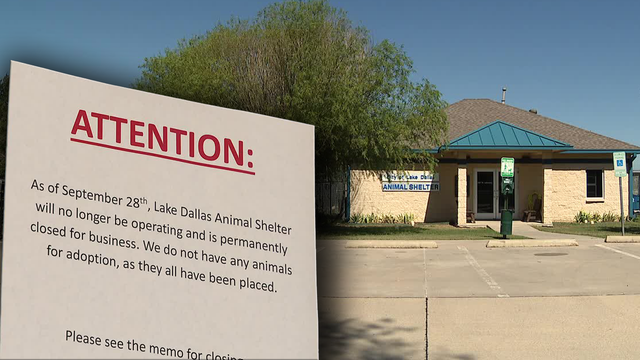 Lake Dallas permanently closes its animal shelter