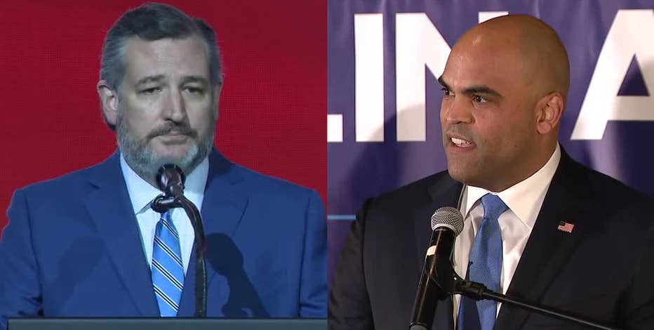 Ted Cruz leads Colin Allred by 8 points in US Senate race, new poll shows