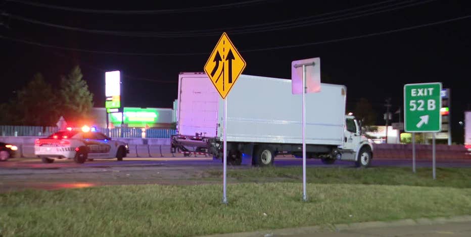 Dallas man fatally struck by box truck on I-30