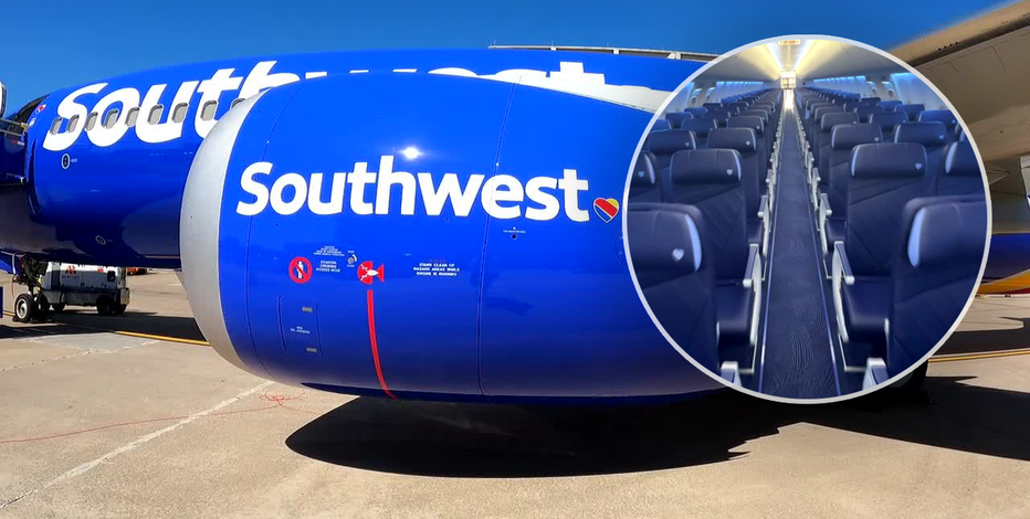 A look inside Southwest Airlines' newly-designed planes taking flight in 2026