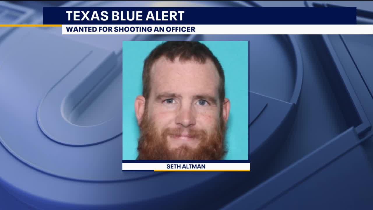 Man at center of Blue Alert wanted for shooting Texas police officer ...