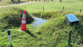 Dallas' Keeton Park Golf Course dealing with flooding from leaks