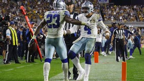 Prescott throws TD pass to Tolbert with 20 seconds left to lift Cowboys past Steelers, 20-17