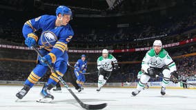 Krebs and McLeod score 83 seconds apart and Buffalo Sabres hang on in 4-2 win over the Dallas Stars