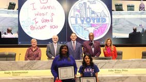 Dallas County's 'I voted' stickers get redesign thanks to these high school students