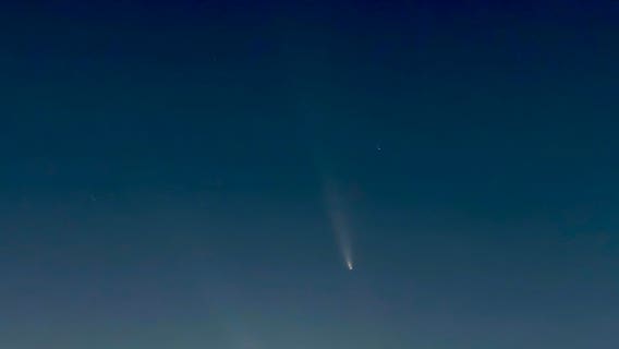 Rare comet spotted in North Texas sky