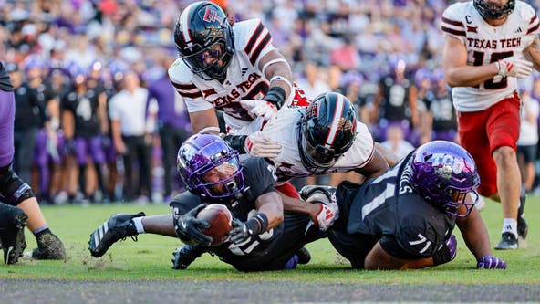 Hoover throws 3 TDs as TCU rallies from 17-point deficit to beat Texas Tech 35-34