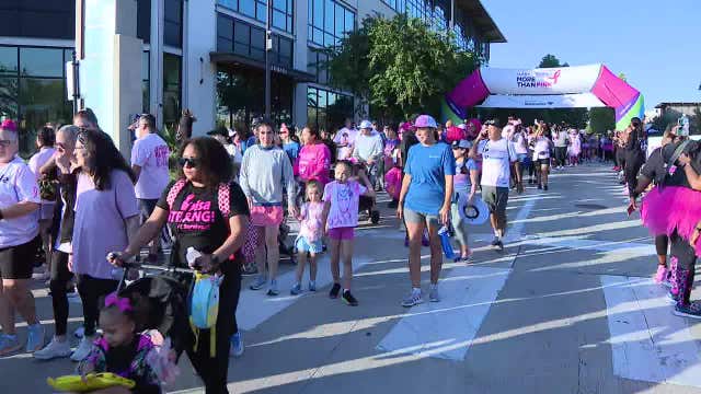 Fort Worth MORE THAN PINK walk raises $400K for breast cancer research