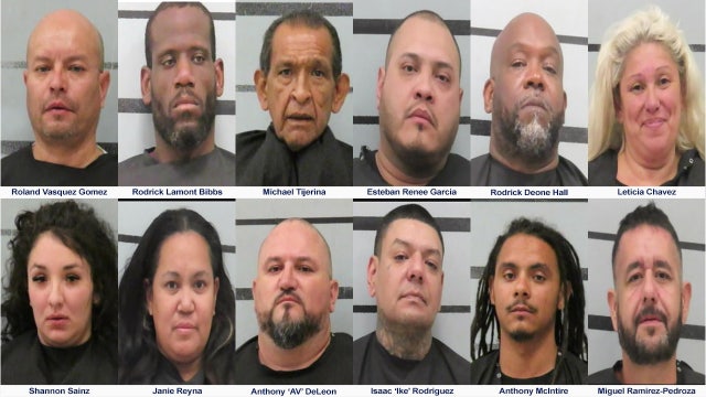 12 arrested in Texas; 6 kilos of cocaine seized in bust
