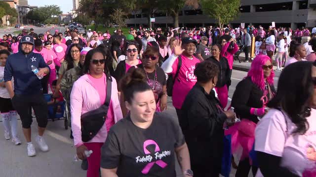 A sea of pink united in Plano: Komen Race for the Cure