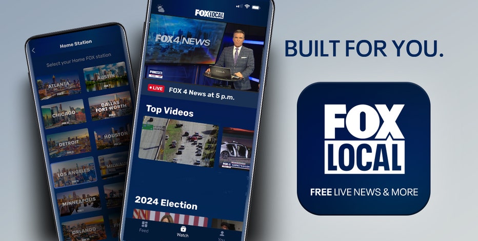 How to download the free FOX 4 Dallas-Fort Worth FOX LOCAL app for mobile and smart TV