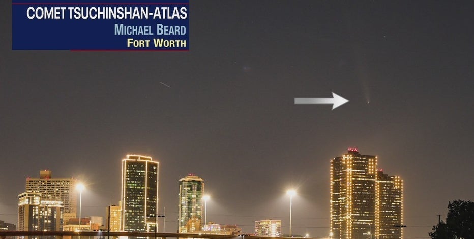 Rare comet spotted in North Texas sky | FOX 4 Dallas-Fort Worth
