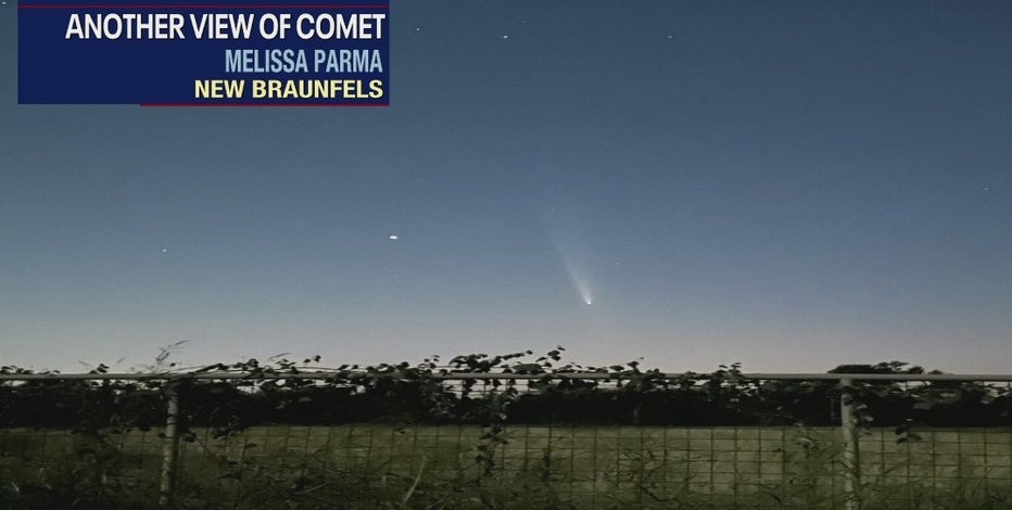 Rare comet spotted in North Texas sky | FOX 4 Dallas-Fort Worth