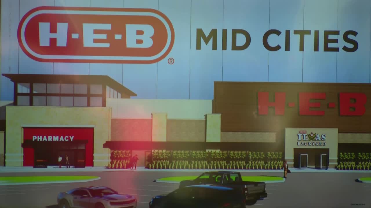 H-E-B Breaks Ground On 3 New Stores In DFW | FOX 4 Dallas-Fort Worth