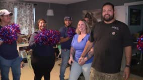 Renovation company upgrades disabled Grand Prairie veteran's bathroom