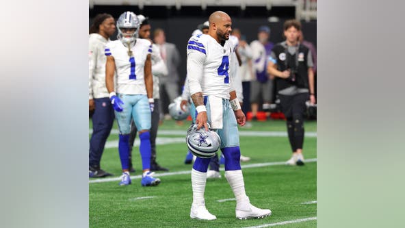 Cowboys QB Dak Prescott will have an MRI to determine severity of hamstring injury