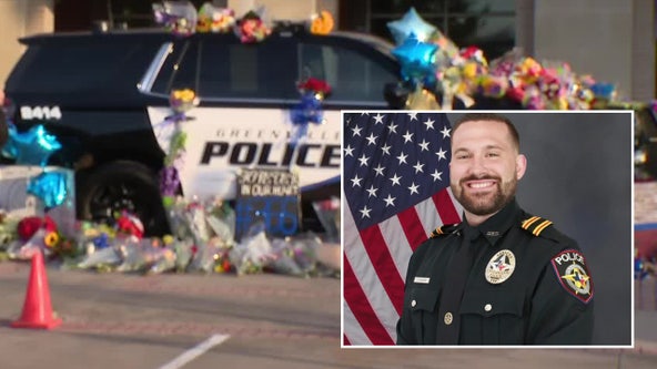 Procession held for fallen Greenville Officer Cooper Dawson