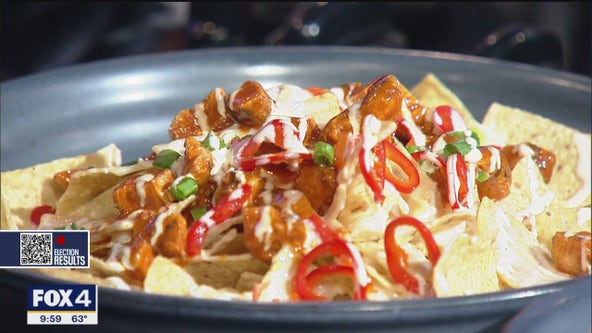 Chido Tacos and Tequila: Buffalo Chicken Nacho recipe