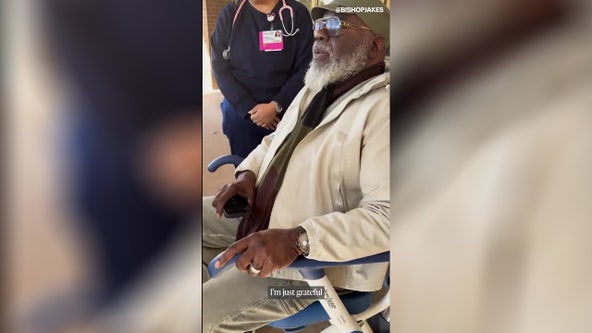 T.D. Jakes gives update on health, says he didn't suffer stroke