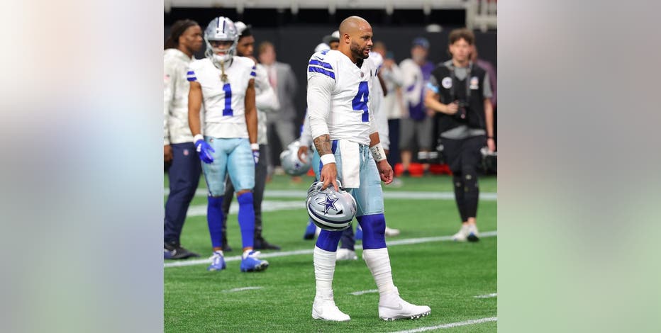 Cowboys QB Dak Prescott will have an MRI to determine severity of hamstring injury