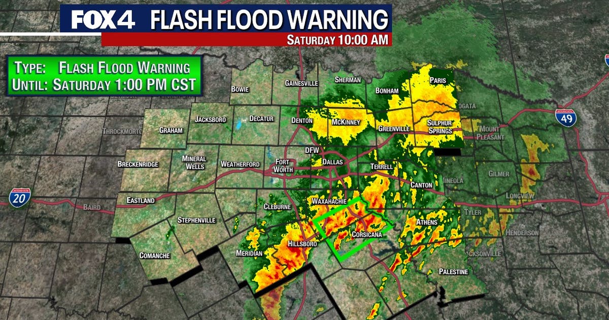 Dallas weather: Storms move through North Texas | FOX 4 Dallas-Fort Worth