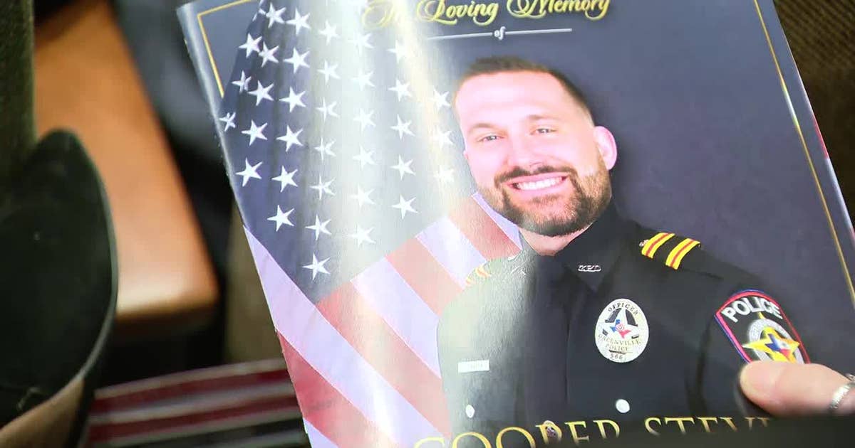 Funeral held for fallen Greenville PD Officer Cooper Dawson | FOX 4 ...