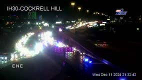 Pedestrian hit and killed on I-30 in Dallas