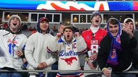 SMU fans celebrate rise from 'death penalty' to College Football Playoff