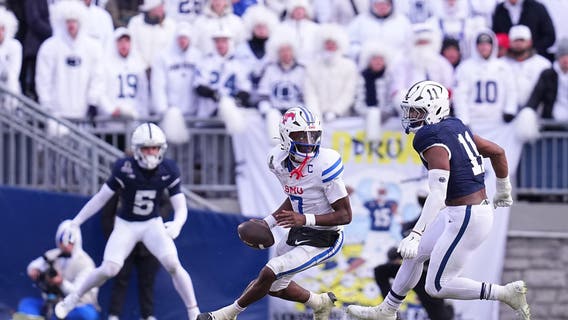 Penn State opens the College Football Playoff by steamrolling mistake-prone SMU in 38-10 rout
