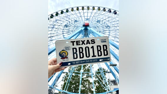 State Fair of Texas specialty license plates approved by TxDMV
